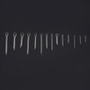 150Pcs 15 Kinds/Sizes 304 Stainless Steel Cotter Pin Assortment M1-M3