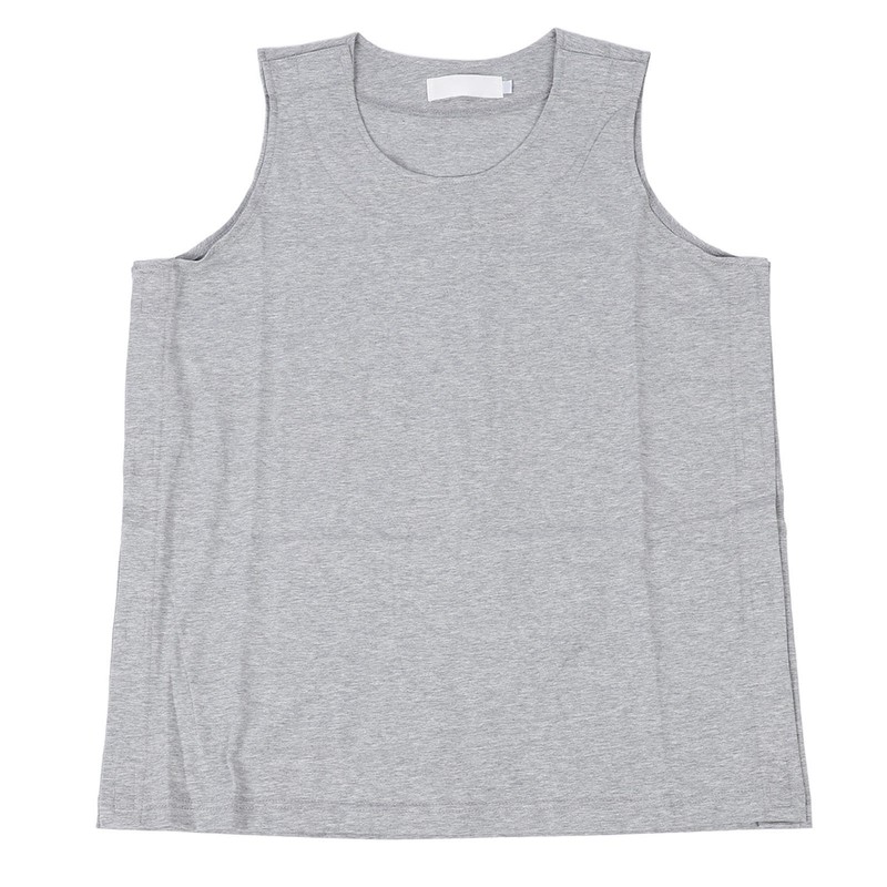 Unisex Cotton Vest Easy Wear Removal Side Full Opening Sleeveless