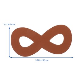 Balacoo 4pcs Hair Pin Leather Hair Stick: Hair Barrette Hair Tie Slide Hair Miss Slider Bun Hair Cuff Hair Tie Slide Hair Sticks Clip For Women Girls