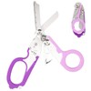 6in1 Trauma Shears, Stainless Steel Pocket Scissors Glass Breaker Emergency