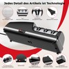 Professional Electric Knife Sharpener, 3-Stage Diamond Abrasive Sharpening System, Replaceable