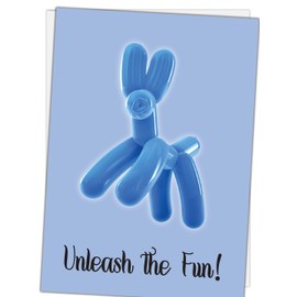 Glory To Dog Unleash the... Congratulations On Your New Puppy Greeting Card Variety Pack of 3: Unleash the Fun!/Unleash the Love!/Unleash the Joy! with Mailing Envelopes