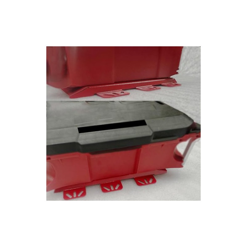 Mounting Plate Compatible with Milwaukee Packout, 100 Lbs, Stainless Steel