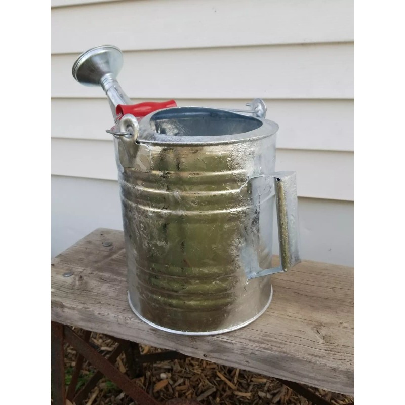 Behrens Galvanized Steel Watering Can 2 Gal Quality Weather Resistant