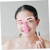FOMIYES 3sets Eyebrow Stencil Kit Brow Templates Easy Application Eyebrow
