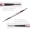 HeyBeauty 2 Pack of Eyebrow Pencil, Waterproof Eyebrow Makeup with