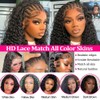 Espive 13x6 Deep Wave Lace Front Wigs Human Hair 200