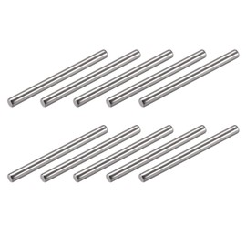METALLIXITY Dowel Pins 2.5 x 25 mm 304 Stainless Steel Shelf Pins for Metal Device Furniture Installation DIY Pack of 25