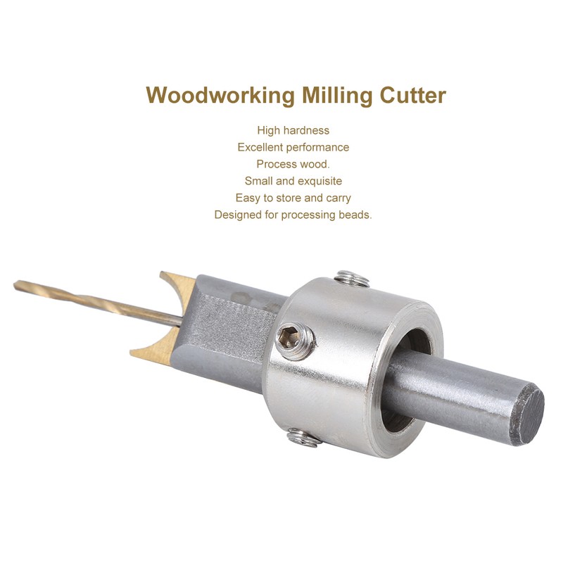 12PCs Bead Milling Cutter Set Woodworking Tool Router Bit Hardware