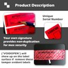 Non Transfer Tamper Evident Security Warranty Void Seals/Stickers High Security