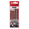 KWB Masonry Drill Bit Set 5/8-Piece ISO 5468 0395 –