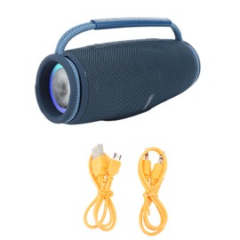 Bluetooth Speaker Clear Stereo Sound IPX5 Waterproof Portable Wireless Speaker with Colorful Lights
