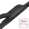 HEYNER® Windscreen Wiper Set with Rear Wiper Suitable for VW