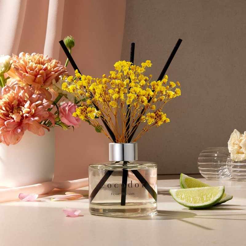 COCODOR Preserved Real Flower Reed Diffuser/Refreshing Air / 6.7oz(200ml) /