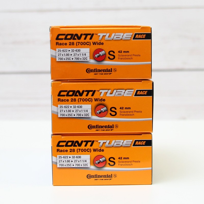 Continental Race Wheel Inner Tube 28 Inch (700C) Wide (Set