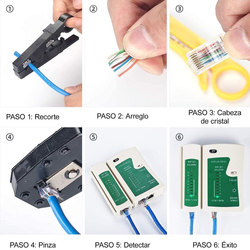 Kammoy Kit de Herramientas de Mantenimiento 10 En 1 Para