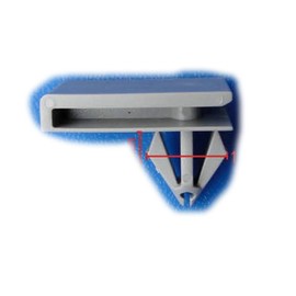 Autobahn88 Rocker Panel Molding Clip, kompatibel mit GM (OEM: 15221959) (20 Stück)