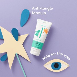 Naïf Kids Shampoo - 200ml - für Kinder - Natürliche Inhaltsstoffe - Natürliche Inhaltsstoffe - Ohne Mikroplastik