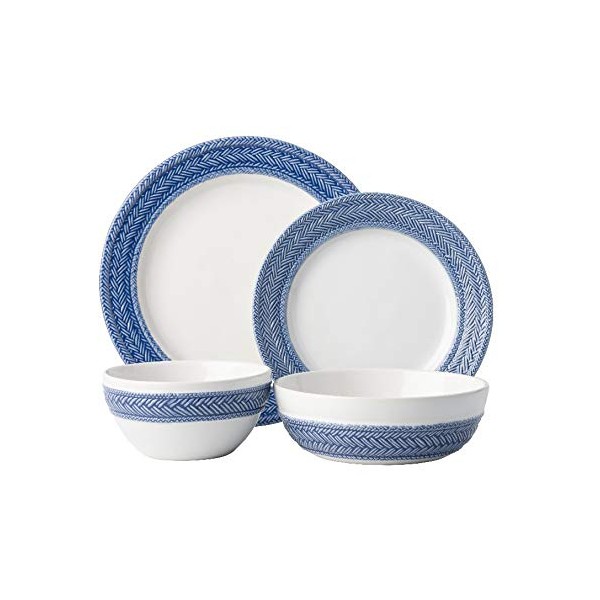 Juliska Le Panier 4pc Place Setting - Delft Blue