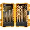 DEWALT Titanium Nitride Coated Drill Bit Set, Pilot Point, 21-Piece