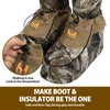 Hunthor Insulated Boot Covers, 600D Durable Cold Weather Insulators with