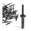 UBOG Plastic Rivets,Car Accessories 1/4" Hole Plastic Rivet,Fender Liner Bumper