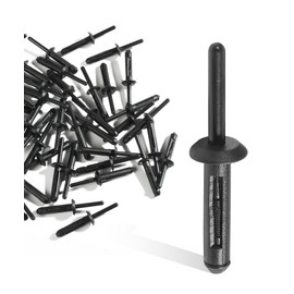 UBOG Plastic Rivets,Car Accessories 1/4" Hole Plastic Rivet,Fender Liner Bumper Cover Plastic Rivet,Plastic Rivets Fasteners,Auto Body Retainer Replacement Plastic Rivet Clip,Replace #6506007AA