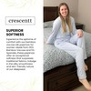 Crescentt Oeko-TEX Luxurious Organic Bamboo Viscose Silk Pajamas for Women