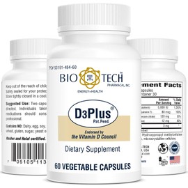 Bio-Tech Pharmacal D3 Plus (60 Count)