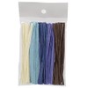 Washi Tie 10 cm (Blue Series 5 Colors)/Pack of 50 Tomiz (富澤 Shops) Ribbon Collar Tie MOLLE Washi Tie