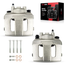 Torchbeam Front Brake Calipers Set for Jeep 1996-1998 Grand Cherokee 5.2L, Front Left and Front Right Calipers Replace # 184339+184340