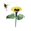 Solar Sunflower with Solar Fluttering Hummingbird,So
