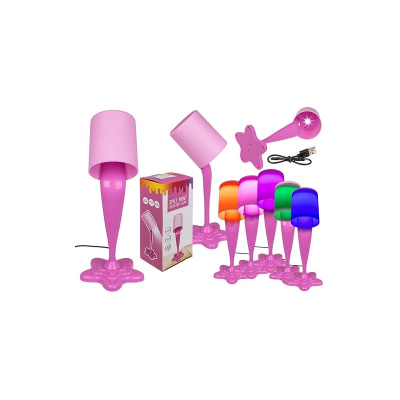 Out of the blue Table Lamp, Colour Pot, Neon Pink,