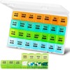 Large Monthly Pill Box Organiser 4 Week, Pill Boxes 1