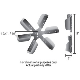 Derale Cooling Products 17013 Flex Fan