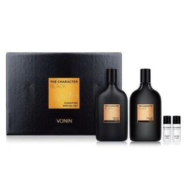 LG Household & Health Care 보닌 더캐릭터 블랙 시그니처 2종 세트 Bonin The Character Black Signature 2-Piece Set