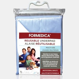 Formedica - Reusable Underpad - Multi-use Waterproof & Absorbent Protection for Mattress, Furniture & Incontinence Care - 34" x 37" (87 cm x 94 cm)