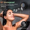 Large Suction Cup Waterproof Bluetooth Speaker LED Light Light Waterproof