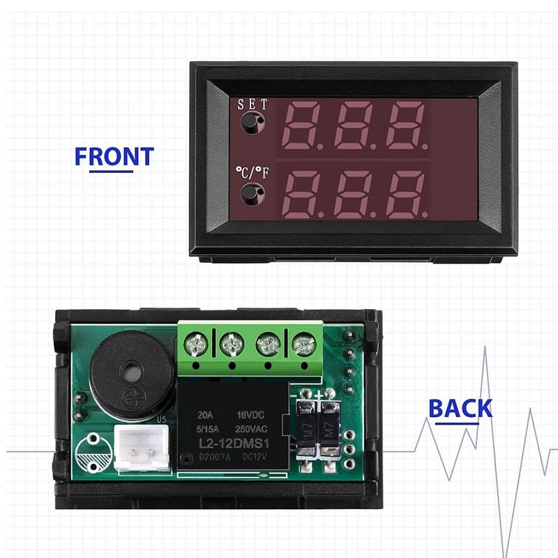 Greluma DC 12 V Temperature Controller Programmable -50 to 110