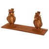 Magic Wand Display Stand with Owls (Copper)