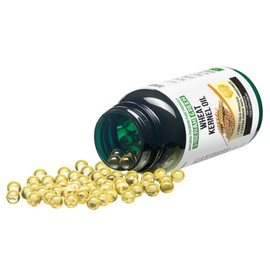 Siberian Green Wheat Kernel Oil Capsules 200 Softgels Wild Harvested Siberia Altai Cold Pressed Unrefined