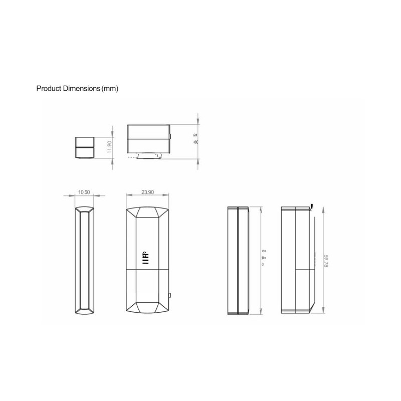 Heatmiser Door and Window Sensor Contact Works With Touch V2