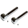 Pair Compatible Chrome Lever Handles for Howdens Lamona Garda |
