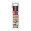 Uchida of America 4-Piece 0.3 Point Size Le Drawing Pen Set Art Supplies, Brilliant