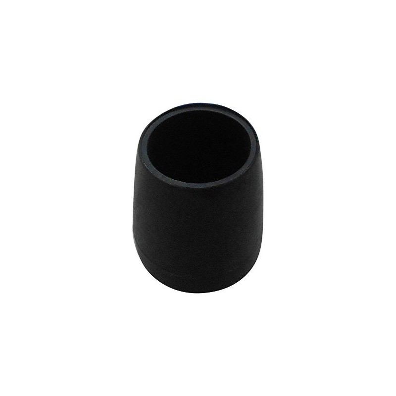 Hikari BE-8-182 Chair Leg Cap for Pipe, Black, 0.7 inches