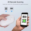 THARO New Wireless Mouse Barcode Scanner, 2-in-1 Design 2D Handheld