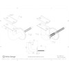 Handrail Bracket Stainless Steel 316 Redshift Quasar (Satin Stainless Steel)
