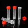30ml Plastic Small Vials with Screw Caps Sample Tubes,PP Material,
