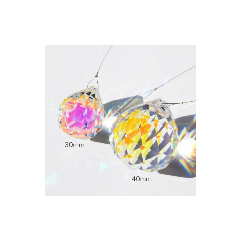 ASFOUR Crystal Sun Catcher Ball 0.16 inches (40 mm) "Aurora"