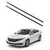 LH and RH Car Outer Door Window Moulding Trim Weatherstrip